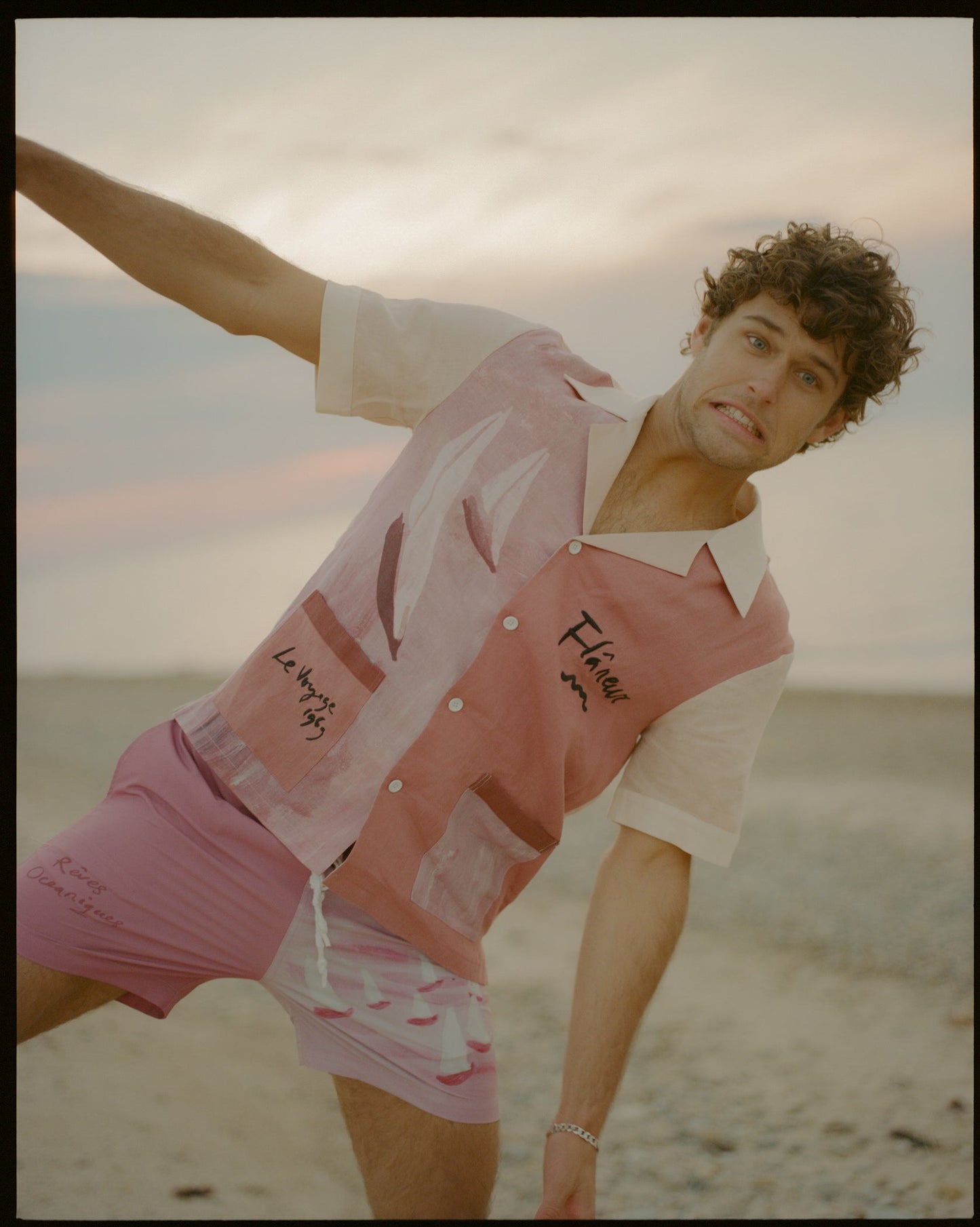 'Lay Lines' x Hôtel Magique ~ Swim Trunks