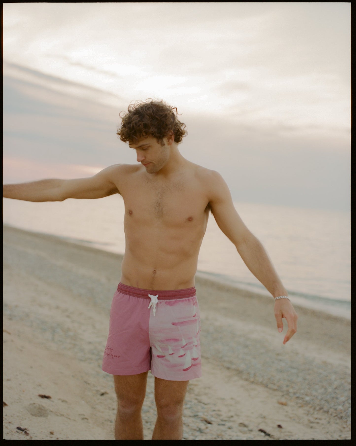 'Lay Lines' x Hôtel Magique ~ Swim Trunks