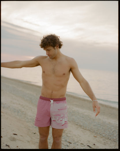 'Lay Lines' x Hôtel Magique ~ Swim Trunks