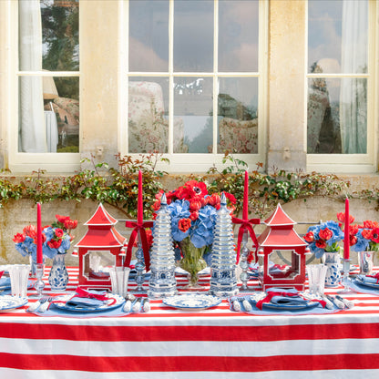 Blue & Red Eloise Placemats (Set of 4)
