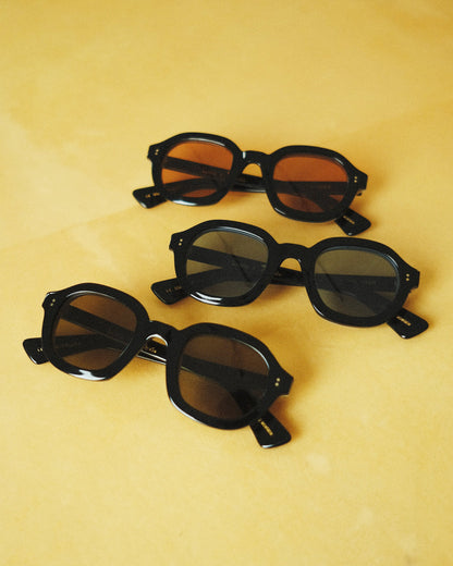 Lesca Lunetier x Tombolo (Charcoal Organic Lenses)