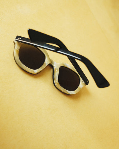 Lesca Lunetier x Tombolo (Charcoal Organic Lenses)