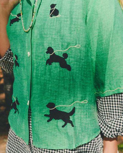 ‘Bone Appétit’ ~ Relaxed Crop Cut