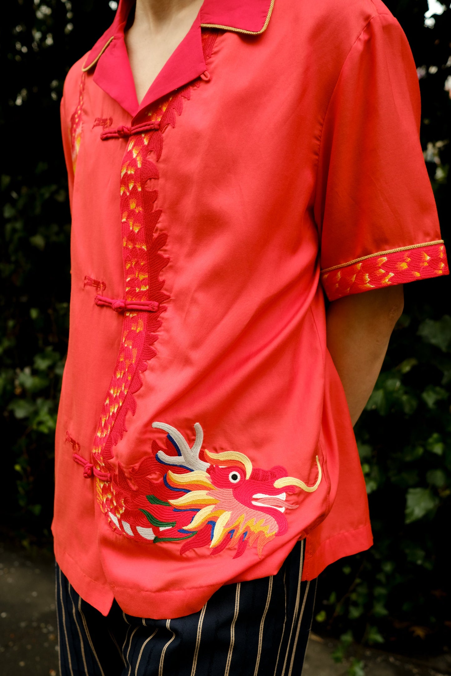 'Jiannan Wu x Tombolo' Wood Dragon (Silk & Cotton Twill)