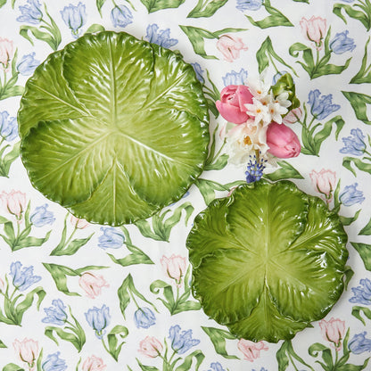 Green Serena Cabbage Dinner Plate