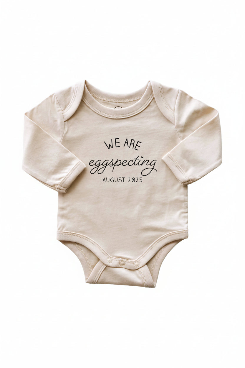 Personalized Long Sleeve Graphic Bodysuits | Natural