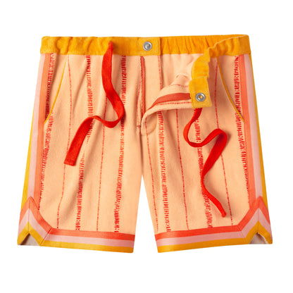 'El Pájaro Cubano' Cabana Shorts (Cream)