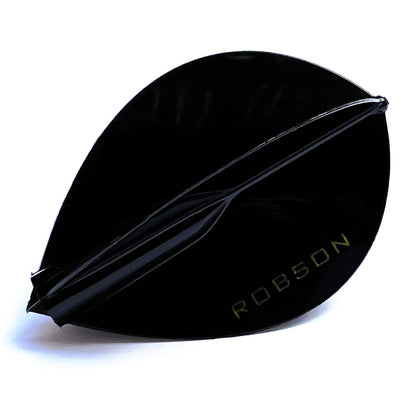 ROBSON - Plus Dart Flights - Universal Fit - PEAR SHAPE