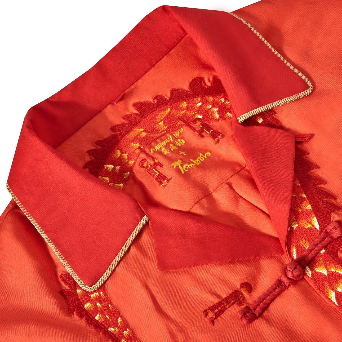 'Jiannan Wu x Tombolo' Wood Dragon (Silk & Cotton Twill)