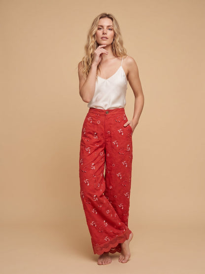 Johnny Was Gardenia Lauchlen Pants C66225-7