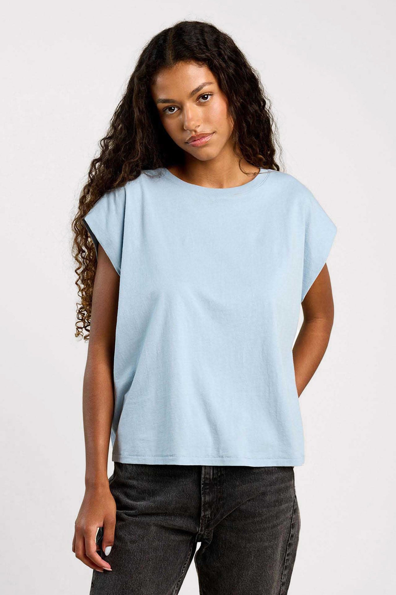 Soft Cotton Muscle Tee