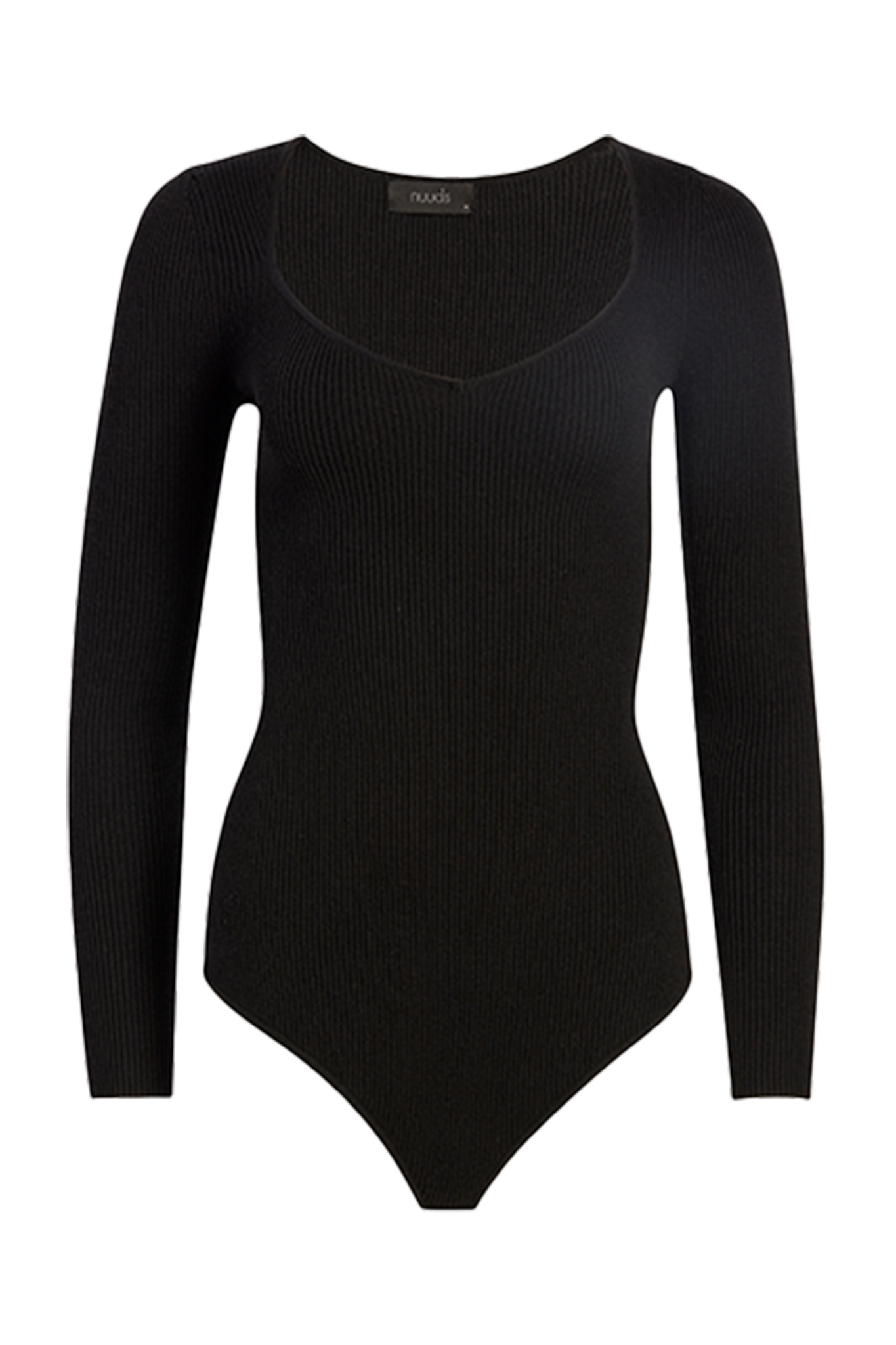 Sweetheart Sweater Bodysuit | Black