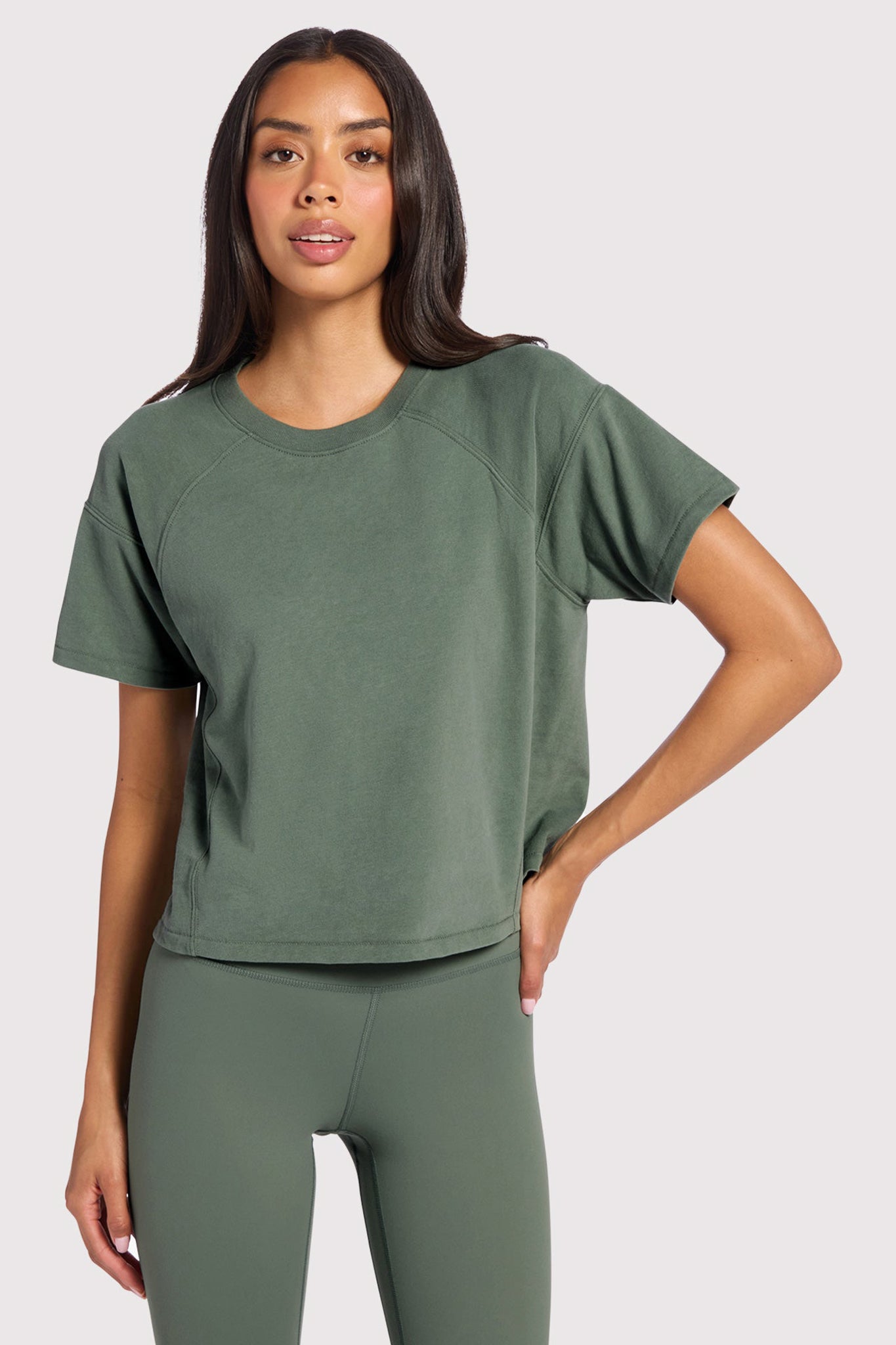 Steady Seamed Tee