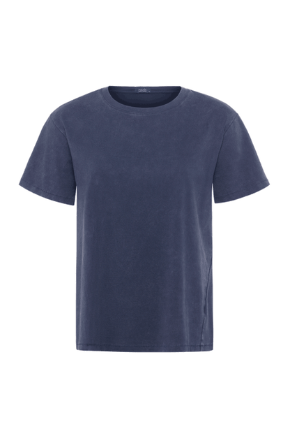 Vintage Cotton Everyday T-Shirt | Washed Navy