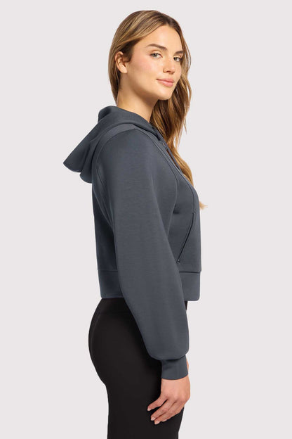 Soft Motion Zip Hoodie | Graphite