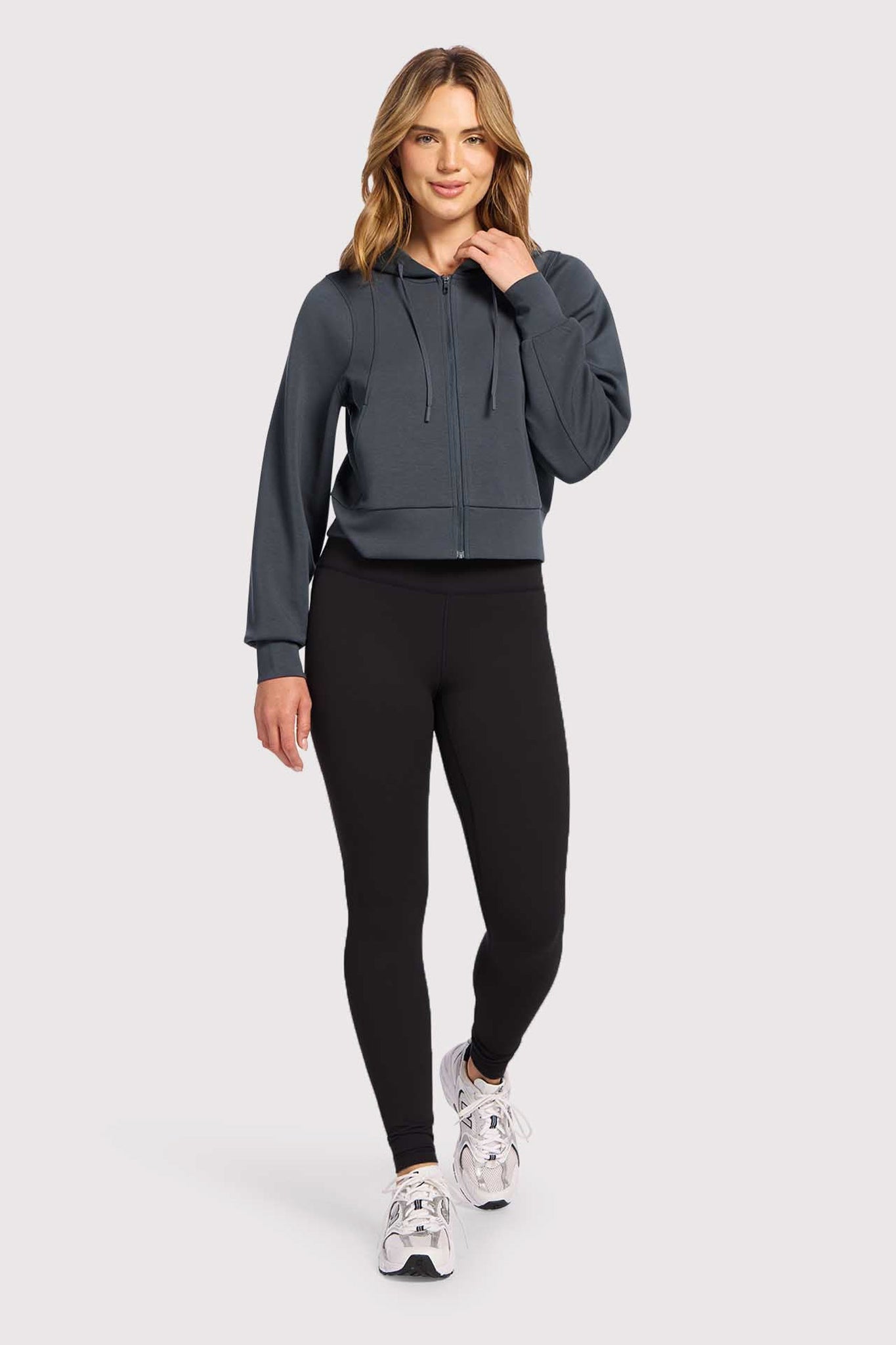 Soft Motion Zip Hoodie | Graphite