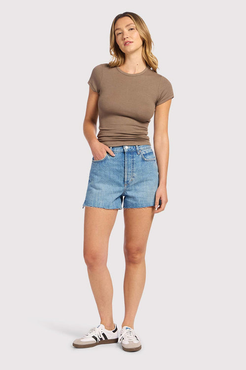 3" A-Line Vintage Cut-Off Short