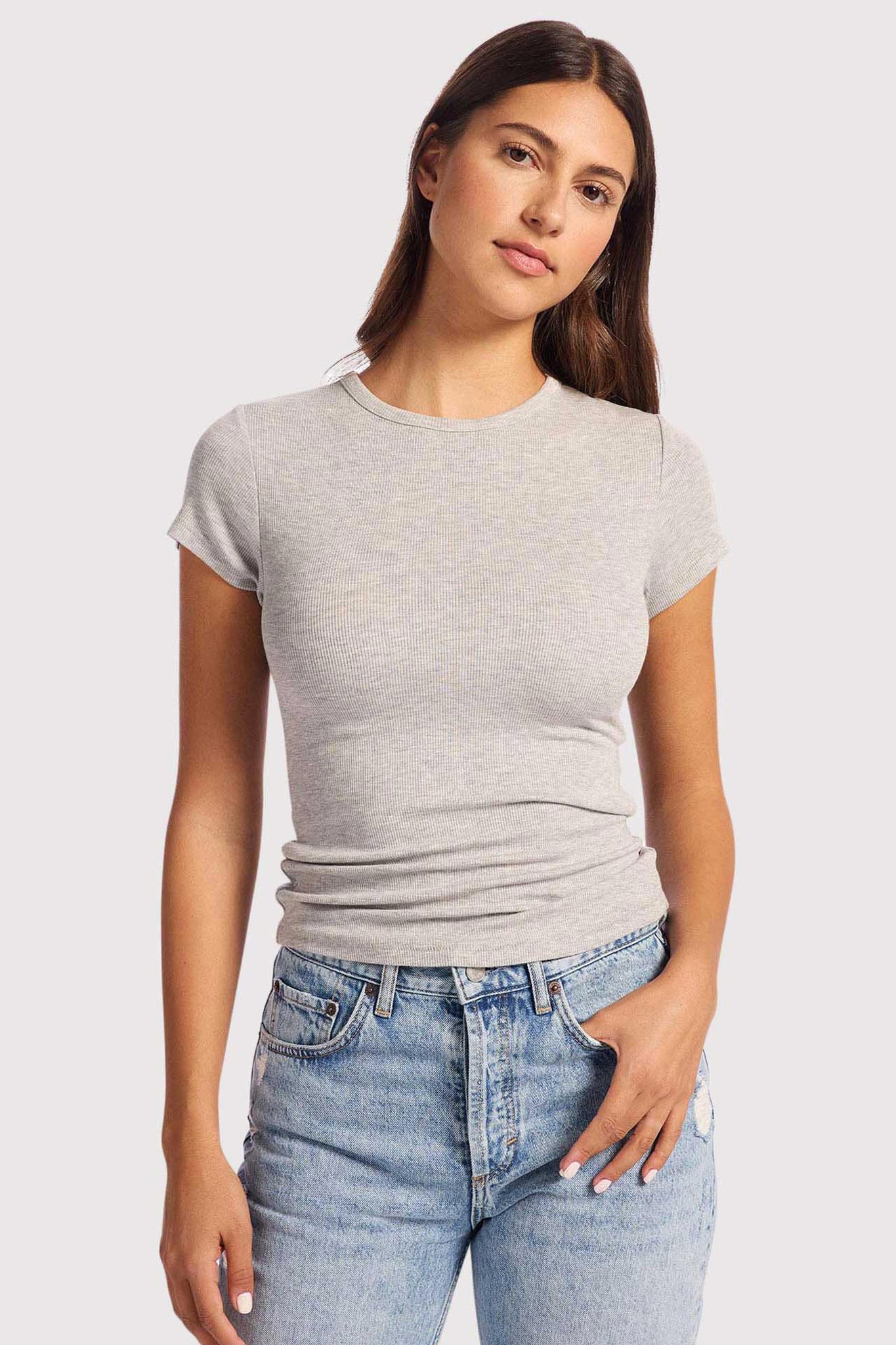Slinky Rib Tee