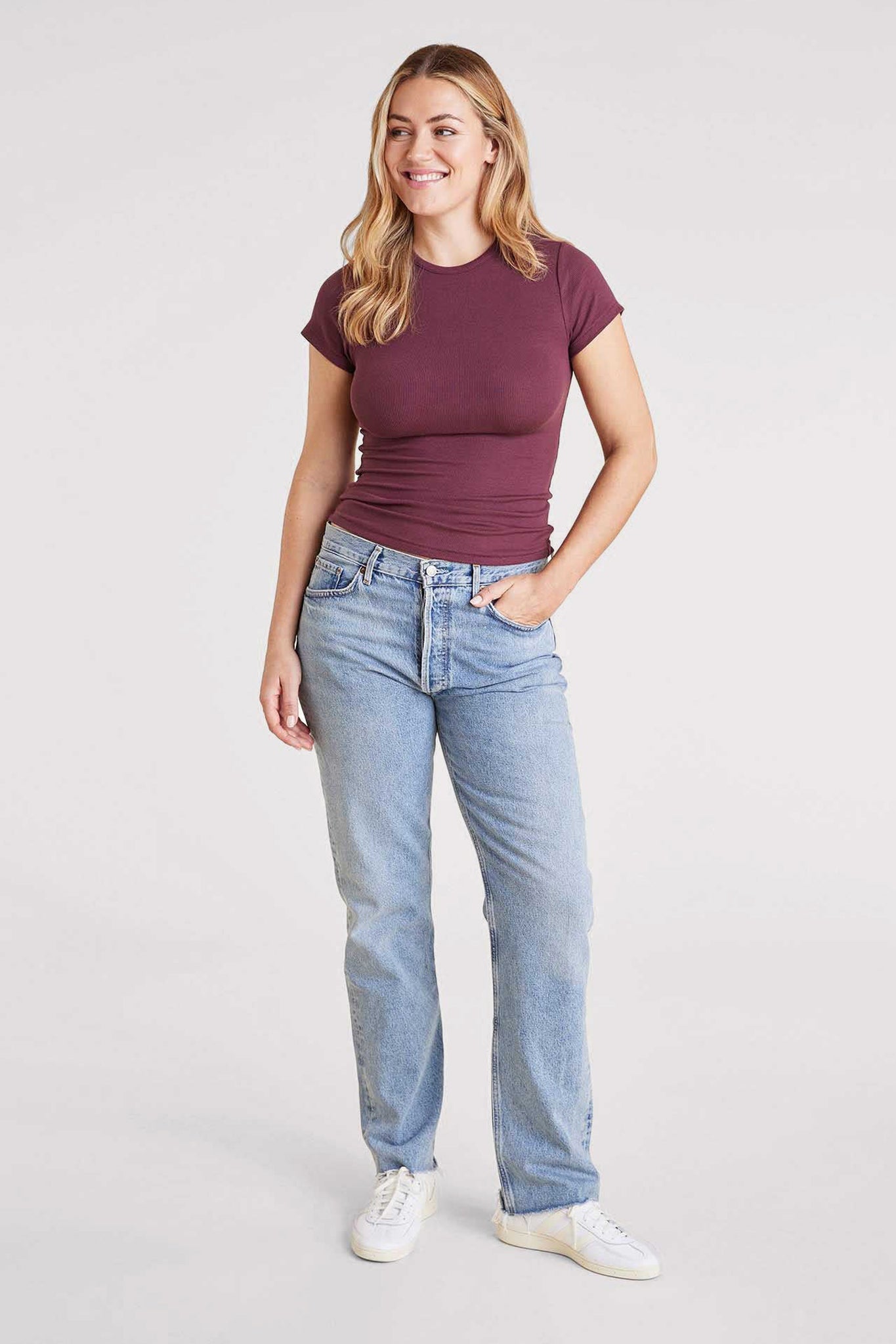 Slinky Rib Tee
