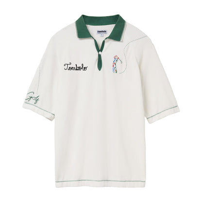 Customizable Raglan Terry Polo (Golf)
