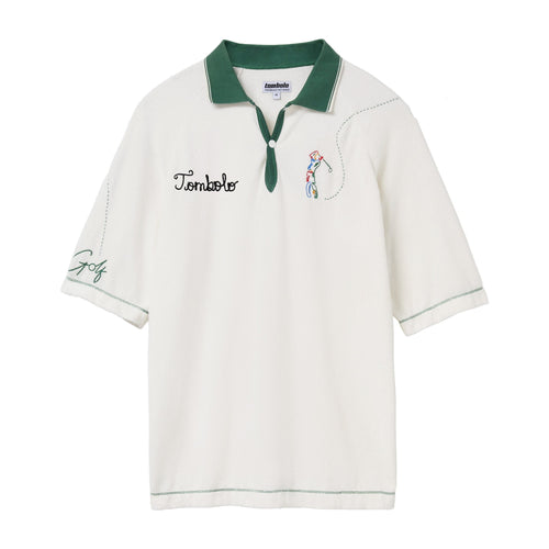 Customizable Raglan Terry Polo (Golf)
