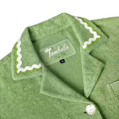 'Rick Rack' Cabana ~ Crop Cut (Green)