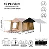 Custom Heavy Duty Portable Oxford Cloth Inflatable Camping Tent Waterproof Outdoor Air Pole Tent with Air Pump