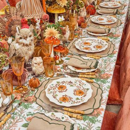 Autumn Flowers Starter Plate