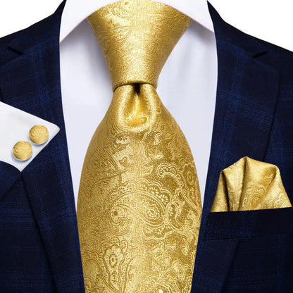 Hi-Tie 8.5cm Business Black Solid Paisley 100% Silk Men's Tie Neck Strip Ties for Men Formal Luxury Wedding Neckties Gravatas