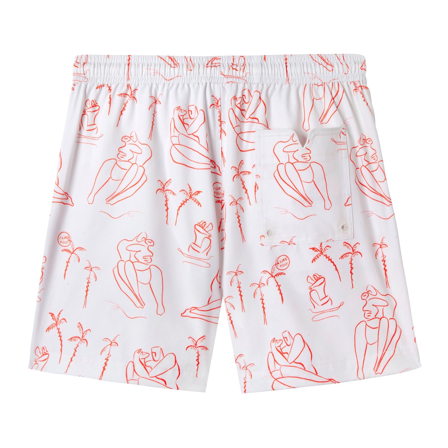 'I LIKE YOU!' Swim Trunks