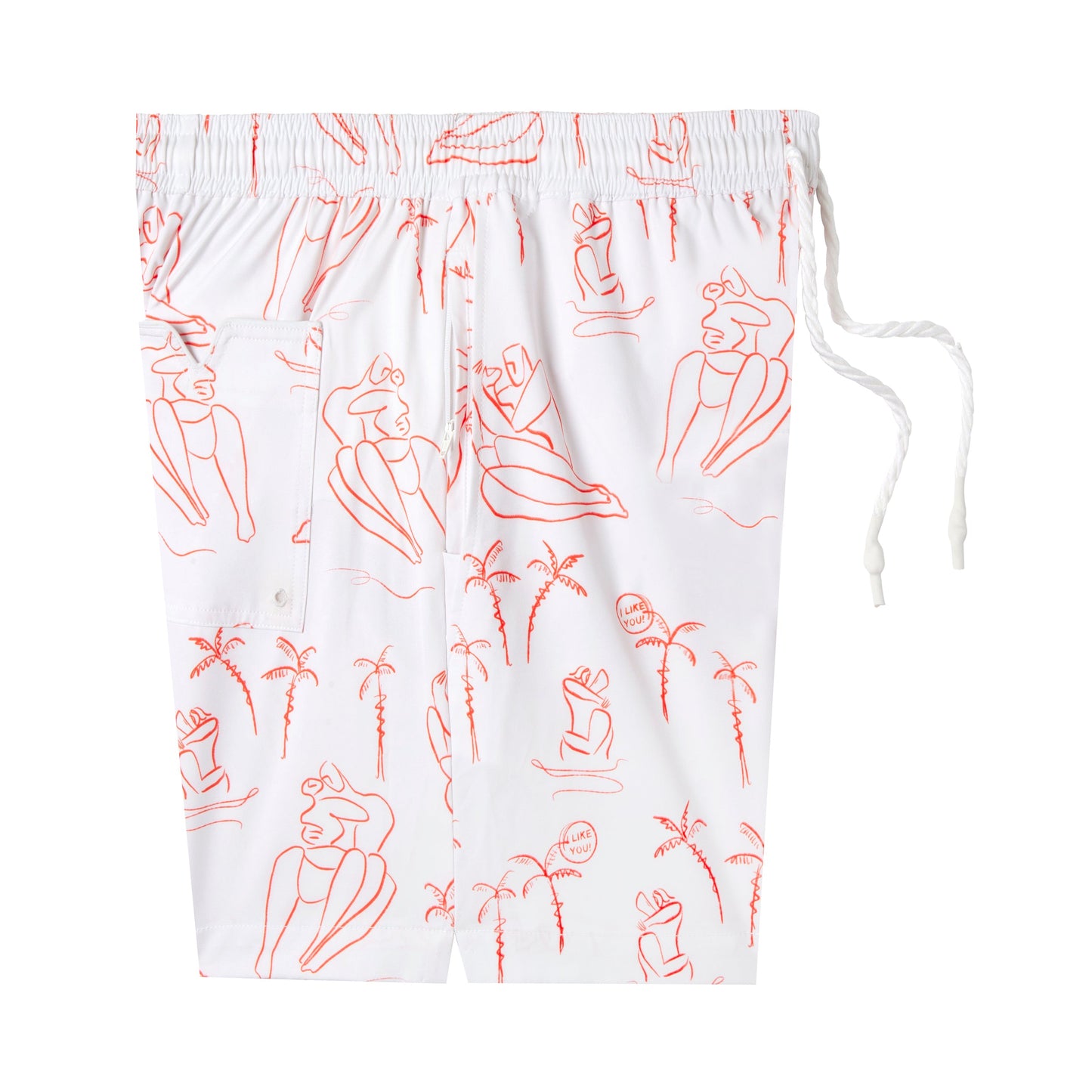 'I LIKE YOU!' Swim Trunks
