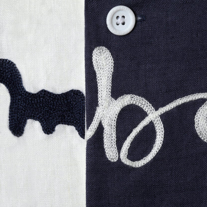 'Hello, My Name is Tombolo' Cabana (Linen)