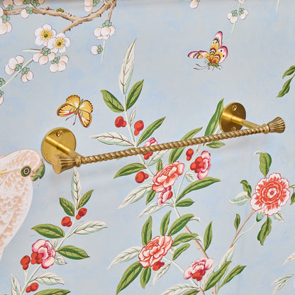 Rope Brass Hand Towel Rail