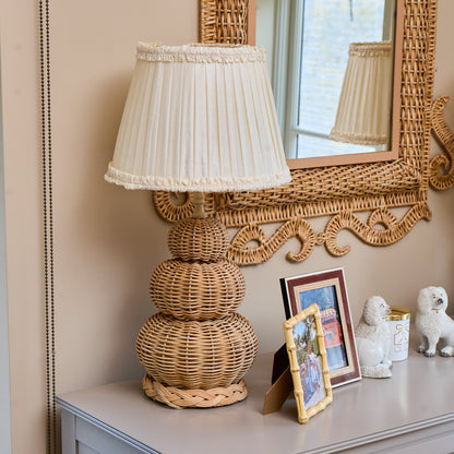 Cream Ruffle Lampshade (30cm)