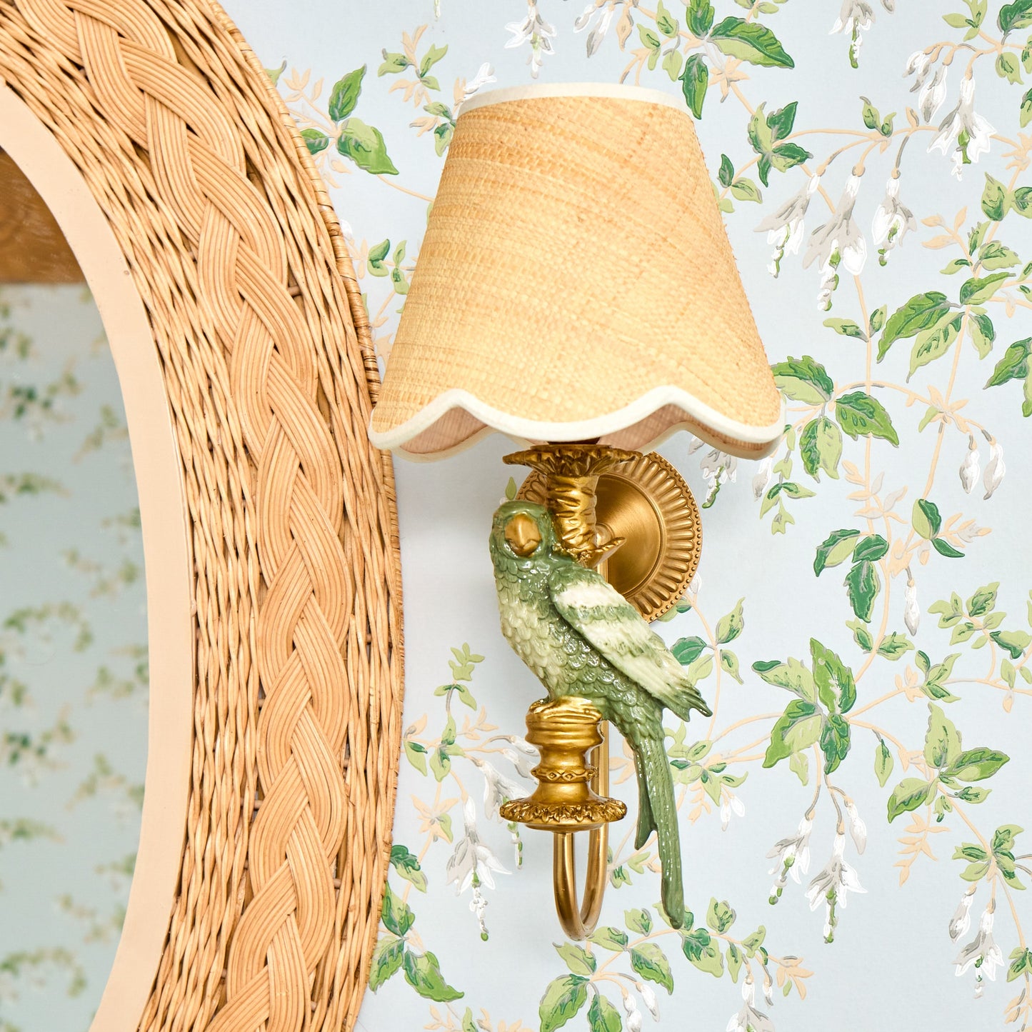 Grasscloth Lampshade (18cm)
