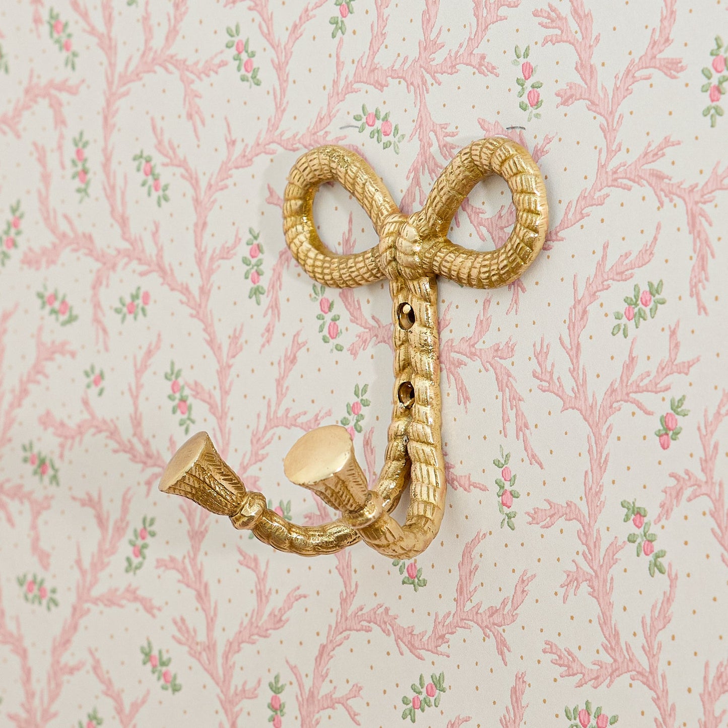 Rope Bow Brass Hook