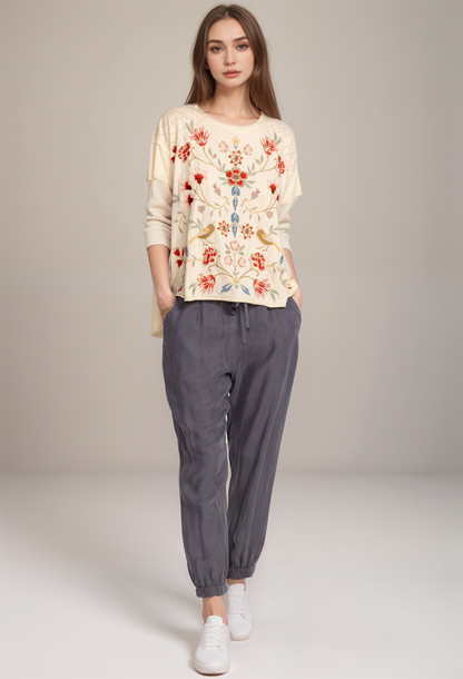 Johnny Was Alice Cropped Jogger Pants R65120-D *