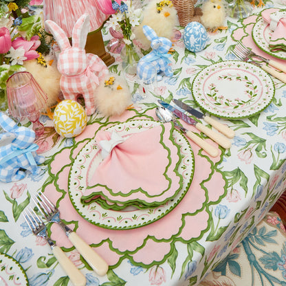 Pink & Green Lily Placemats (Set of 4)
