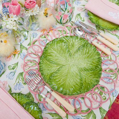 Green Serena Cabbage Dinner Plate