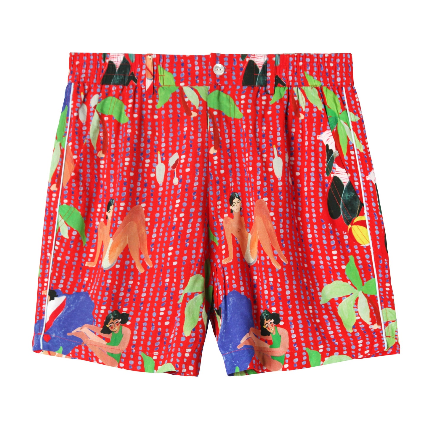 Ana Leovy x Tombolo Shorts (Red)