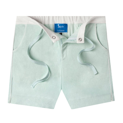 'Le Sirenuse' Cabana Shorts (Mint)