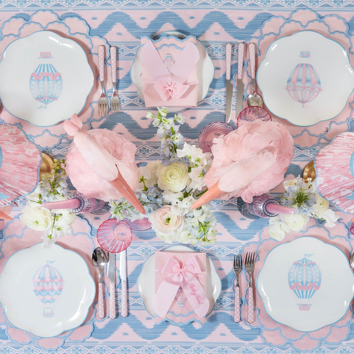 Pink Personalisable Grosgrain Bow