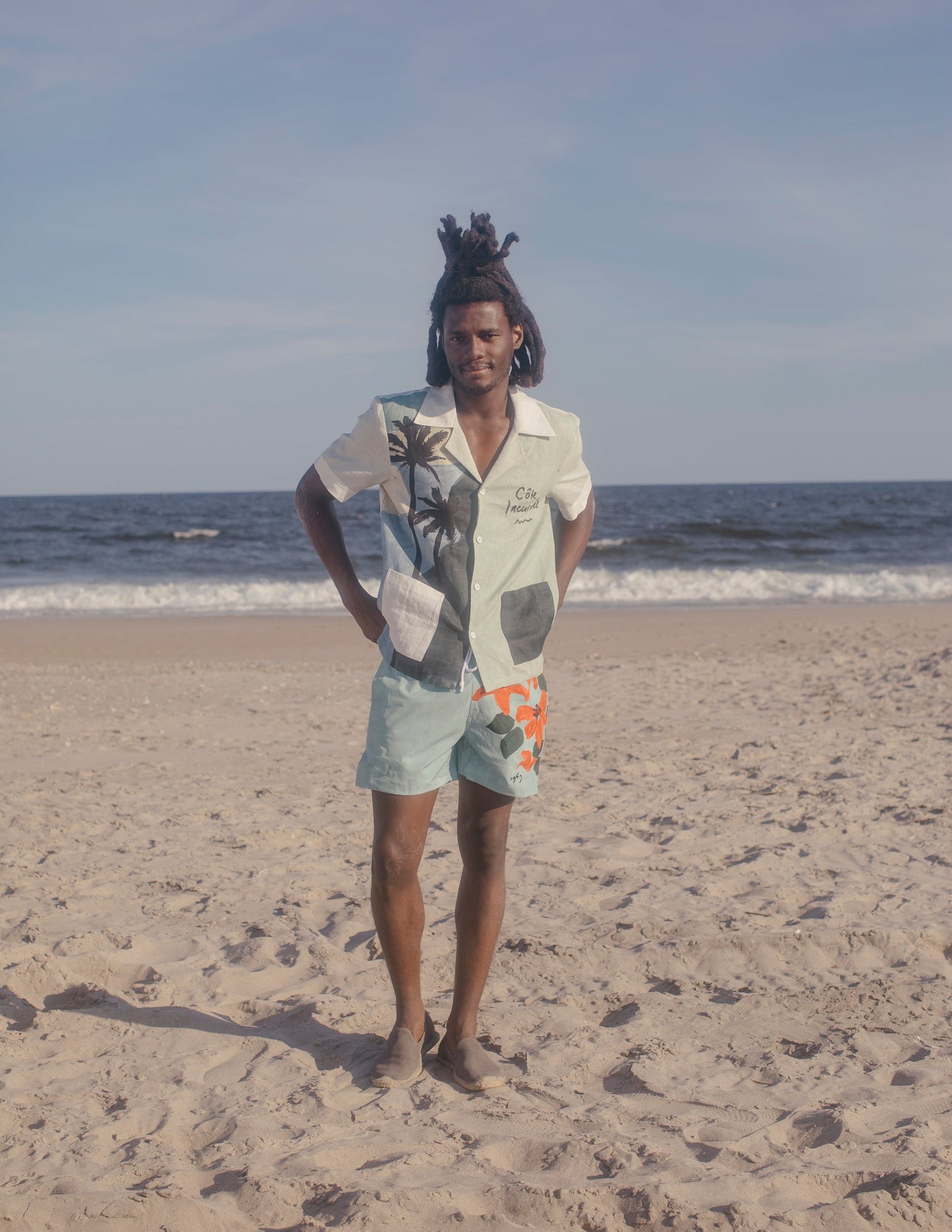 'Coast Lines' x Hôtel Magique ~ Swim Trunks