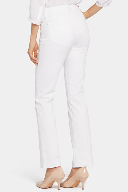 Marilyn Straight Jeans - Optic White