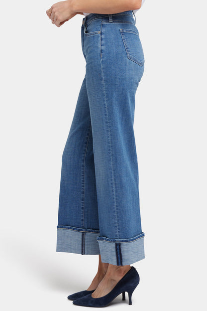 Teresa Wide Leg Jeans  - Stillwater Lake