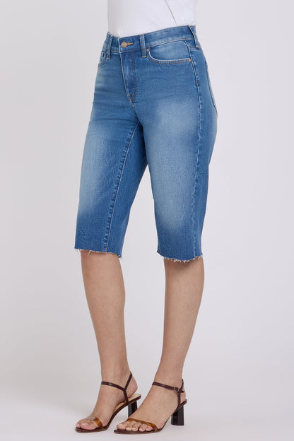 Kristie '80s Bermuda Denim Shorts - Pacifica