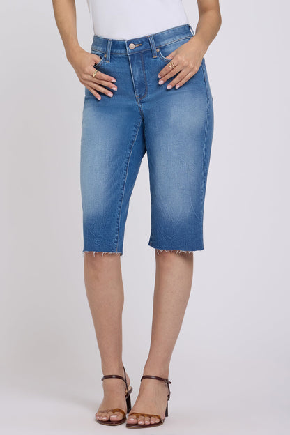 Kristie '80s Bermuda Denim Shorts - Pacifica