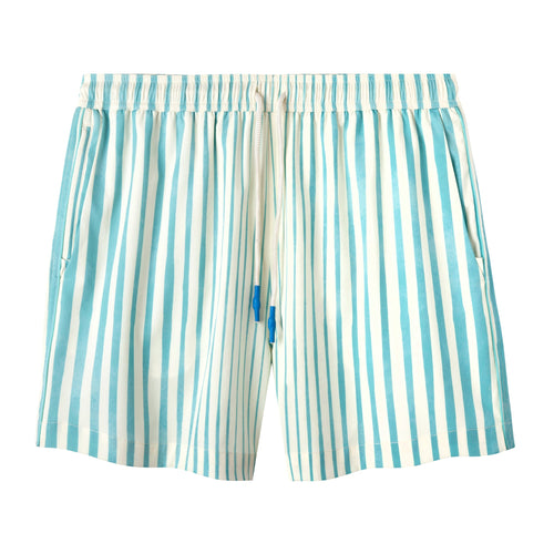 ‘Striper’ Swim Trunks (Blue)