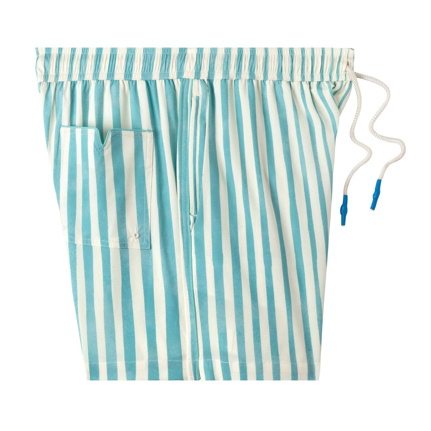 ‘Striper’ Swim Trunks (Blue)