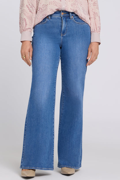 Mia Palazzo Jeans In Tall - Blue Paradise